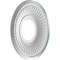 Ekena Millwork Berkshire PVC Medallion (Canopies up to 4 1/2"), 10"OD x 3 1/2"ID x 3/4"P, Metallic Sea Mist CMP10BEFSM - alternate 4